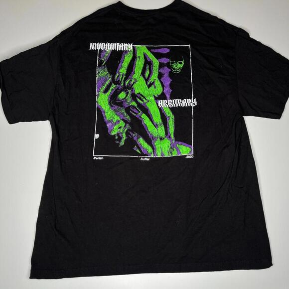 Cohen Death Is A Sacrifice Band T-Shirt Involuntary Arbitrary Graphic Black XL - Picture 3 of 6